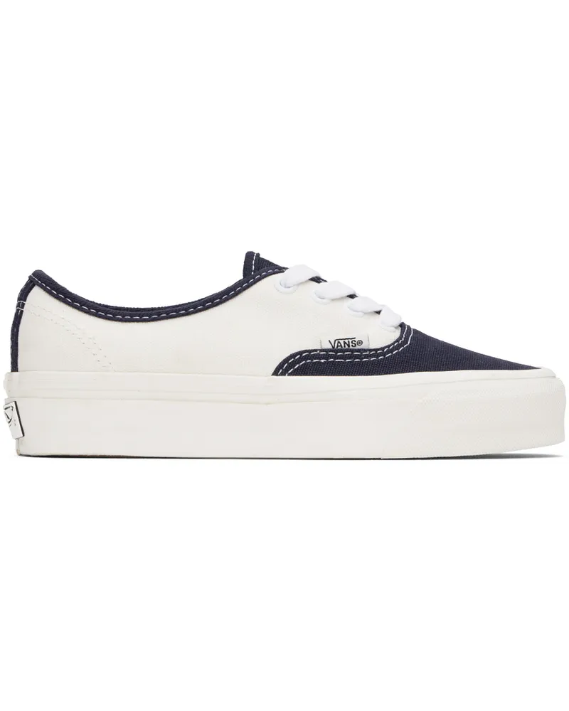 Vans Off-White & Navy Authentic Reissue 44 Sneakers Lx