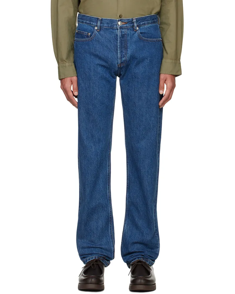 A.P.C. Blue New Standard Jeans Ial