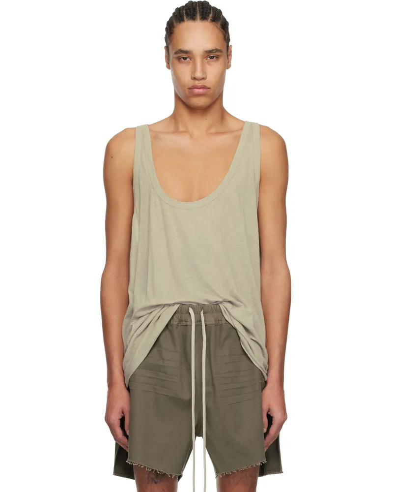 Rick Owens Off-White Hollywood Lo Cut Tank Top 08