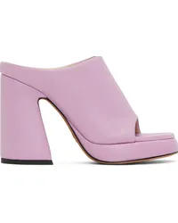 Proenza Schouler Purple Forma Platform Sandals Light