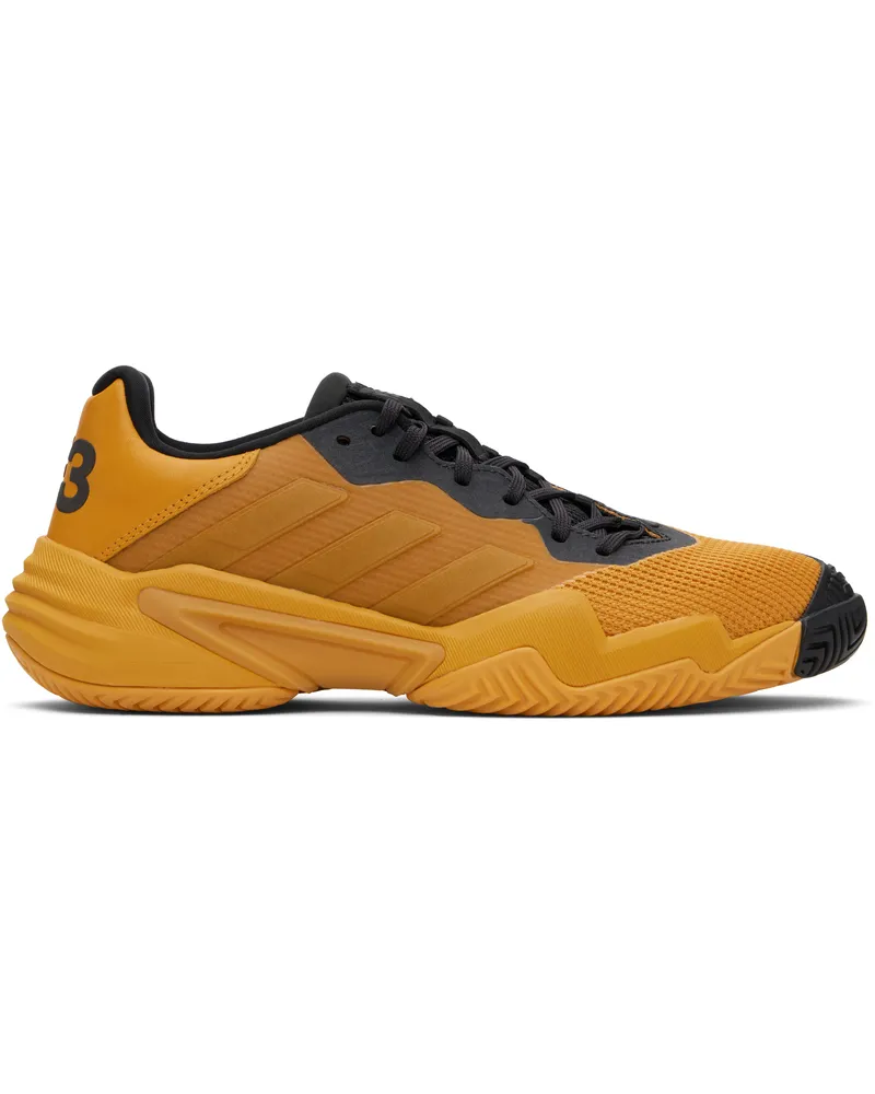 Y-3 Gold & Black US Open Barricade 13 Sneakers Collegiate