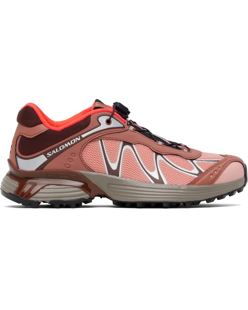 Salomon Burgundy & Pink XT-Whisper Sneakers Henna