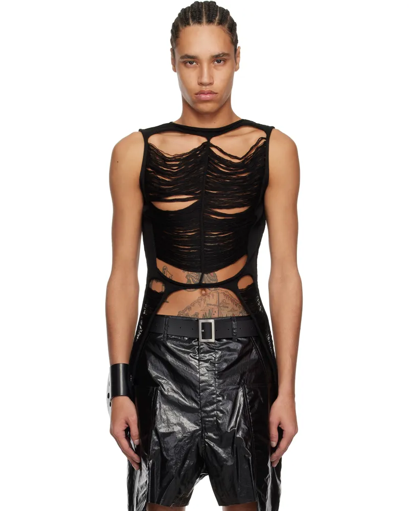 Rick Owens Black Hollywood SL Sweater 09