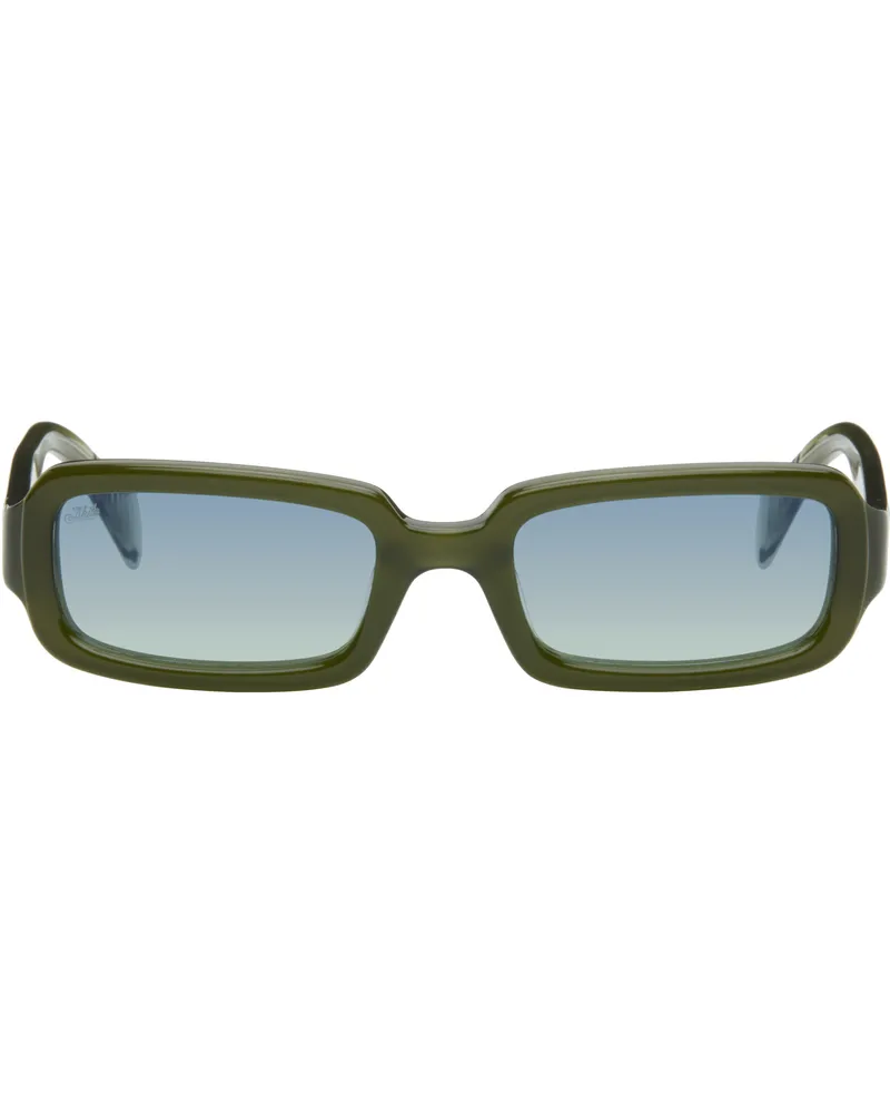 AKILA SSENSE Exclusive Green Sequence Sunglasses Green