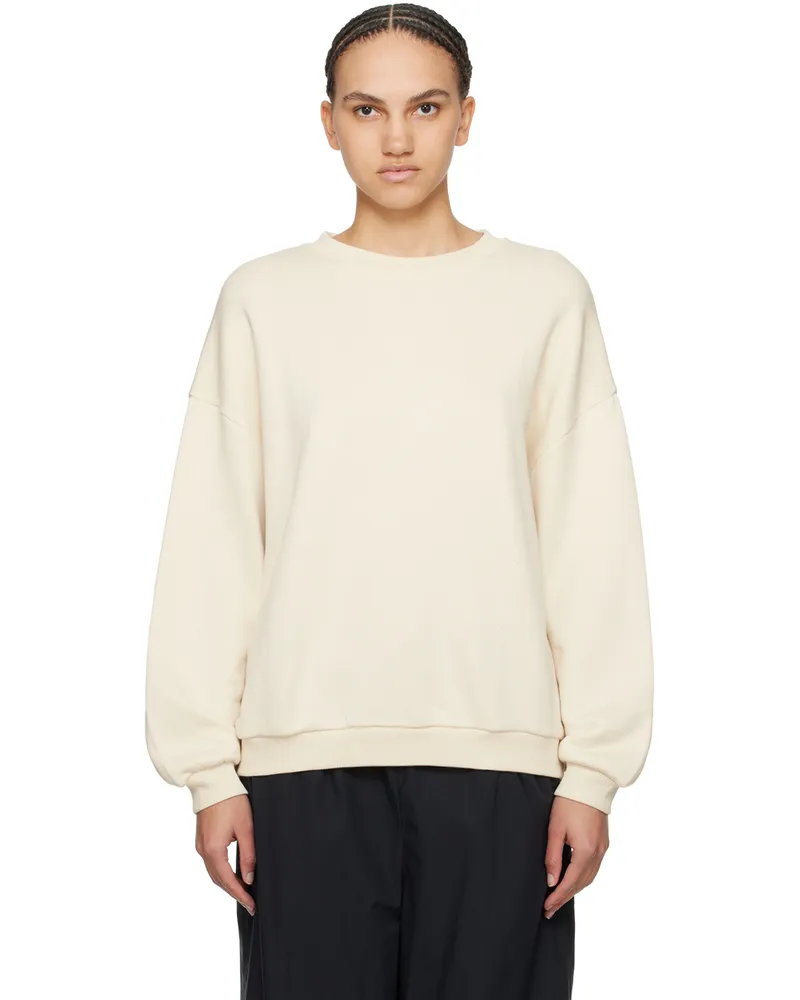 Baserange Off-White Rim Sweatshirt Undyed