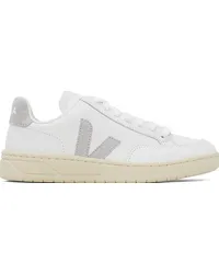 VEJA White V-12 Leather Sneakers Extra