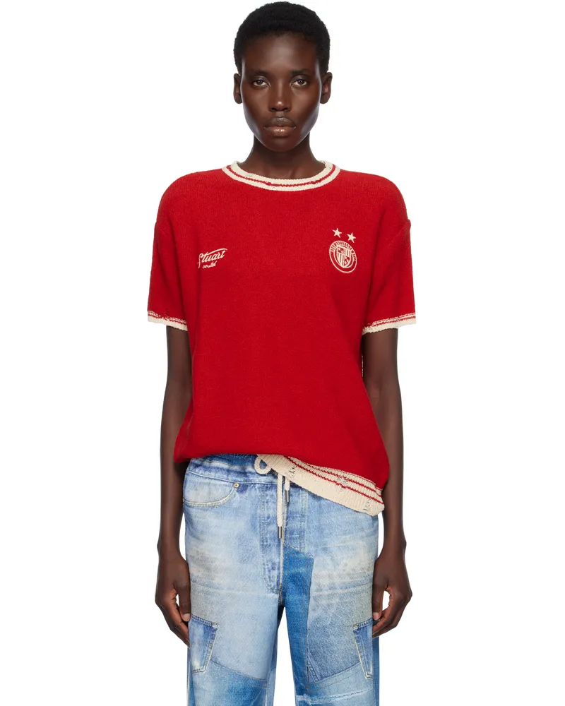 Andersson Bell Red Football Short Sleeve T-shirt Red