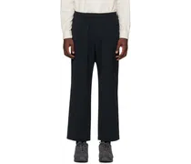 Black Easy Trousers
