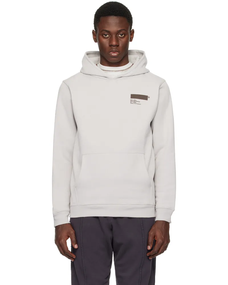 AFFXWRKS Gray Standardised Hoodie Mineral