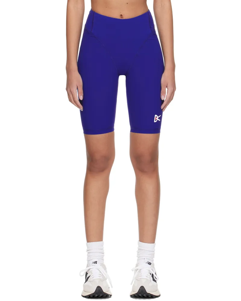 District Vision Blue 9in Pocketed Shorts Ocean