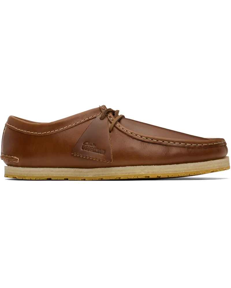 Clarks Brown Godney Lace Derbys Brown