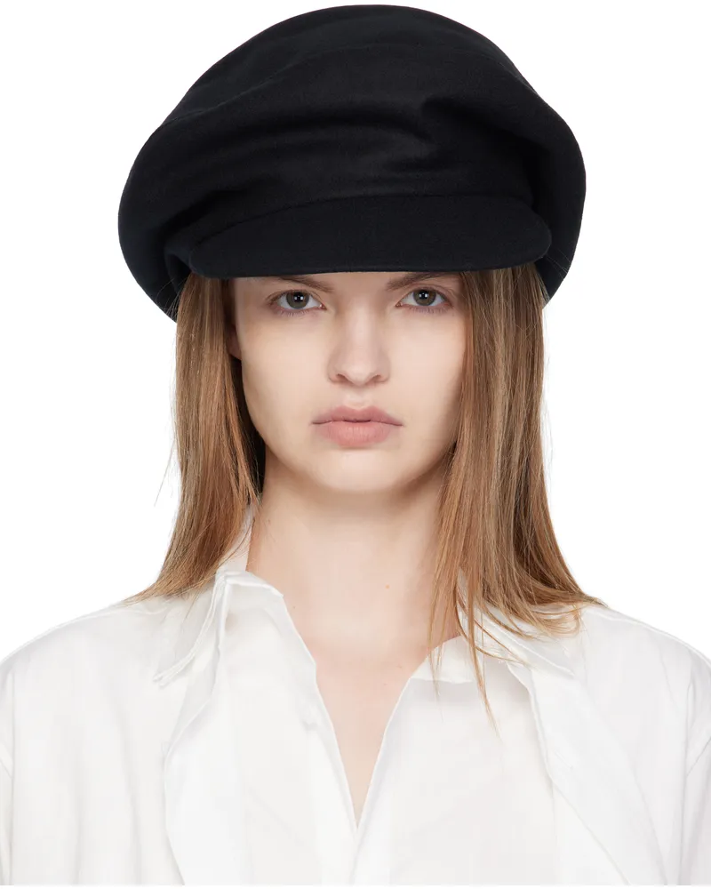 Yohji Yamamoto Black Top Crown Casquette 1