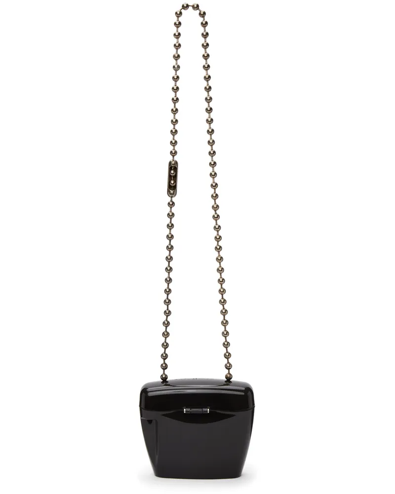 Palm Angels Black Mini Padlock Bag bei MyBestBrands shoppen