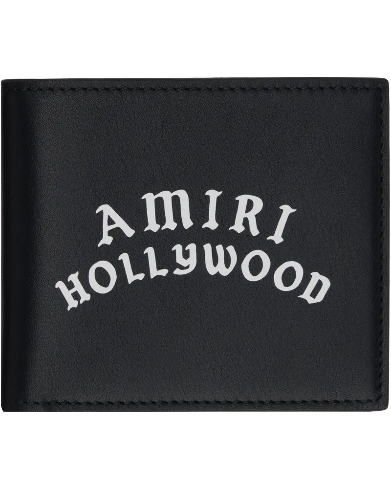 Amiri Black 'AMIRI Hollywood' Bifold Wallet Black