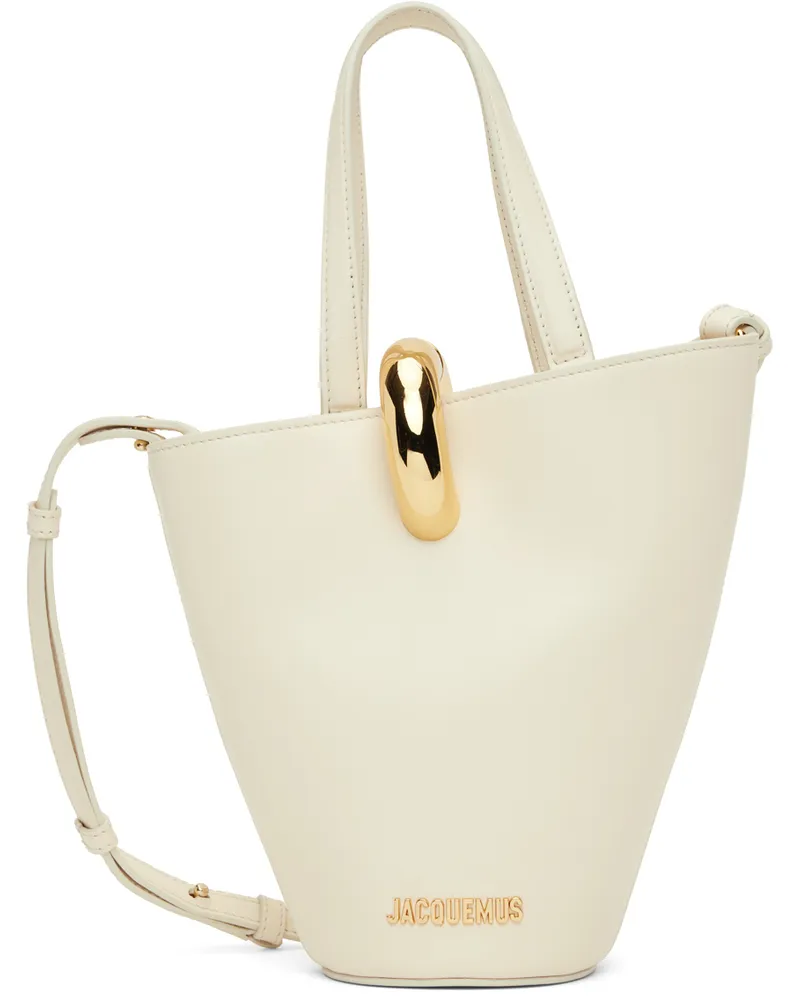 Jacquemus Off-White La Casa 'Le petit Bambola' Tote 115
