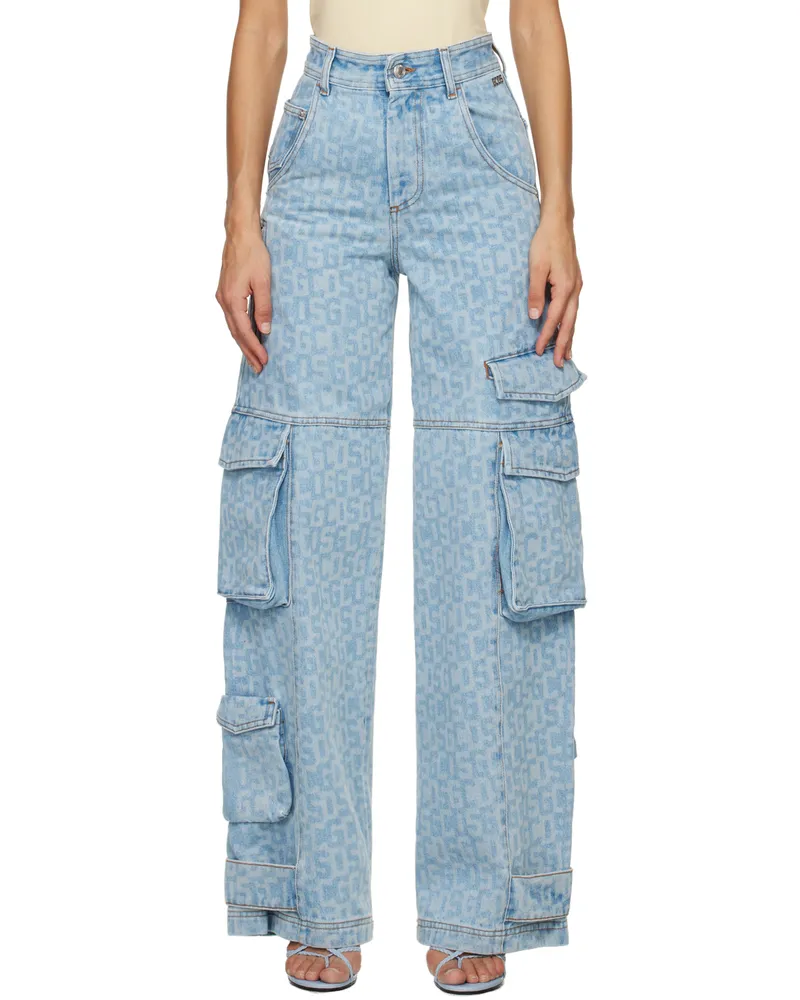 GCDS Blue Ultracargo Jeans 75
