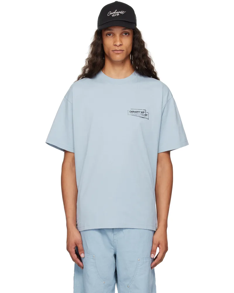 Carhartt WIP Blue Stamp T-Shirt 06