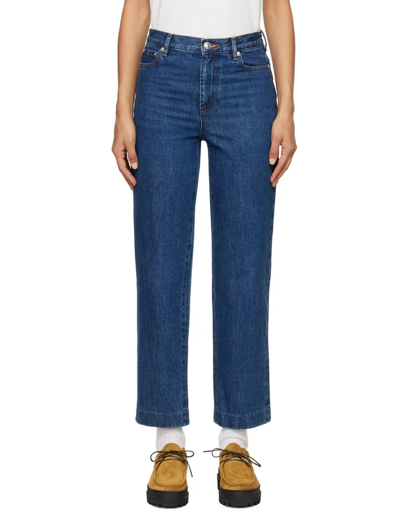A.P.C. Blue New Sailor Jeans Ial