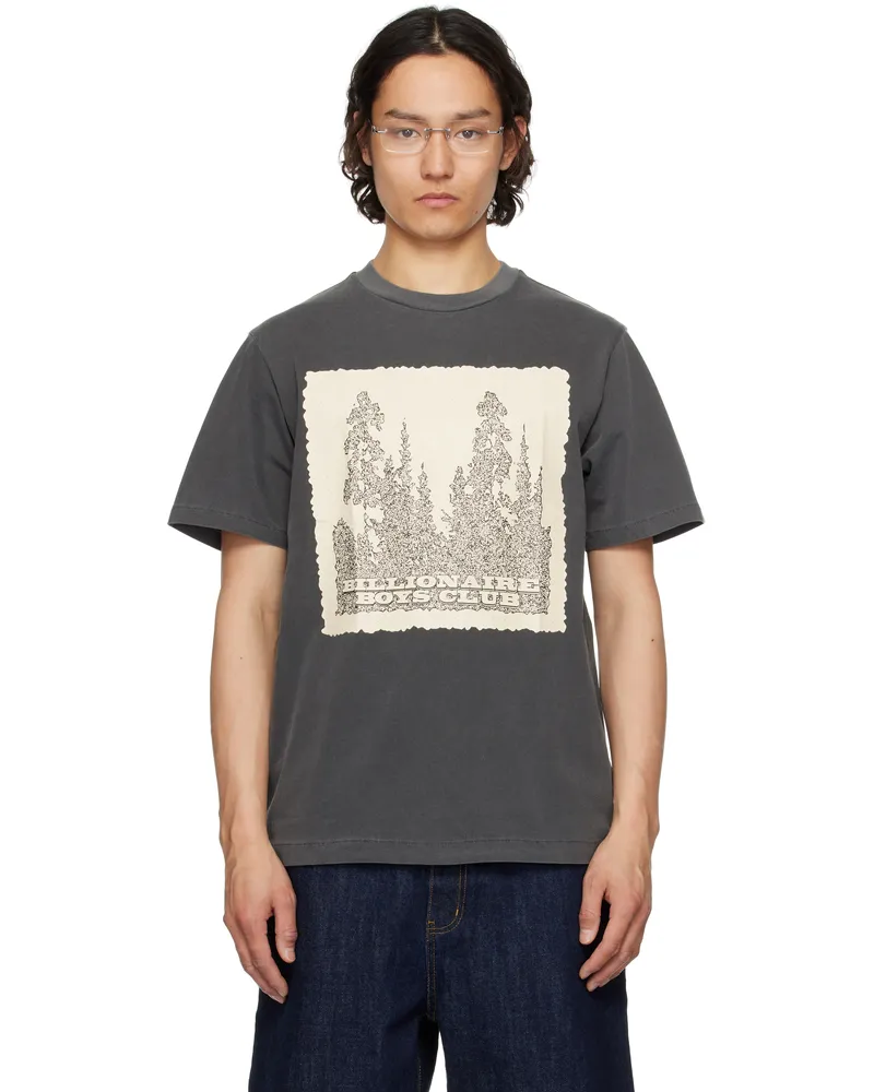 Billionaire Boys Club Gray Wilderness T-shirt Washed