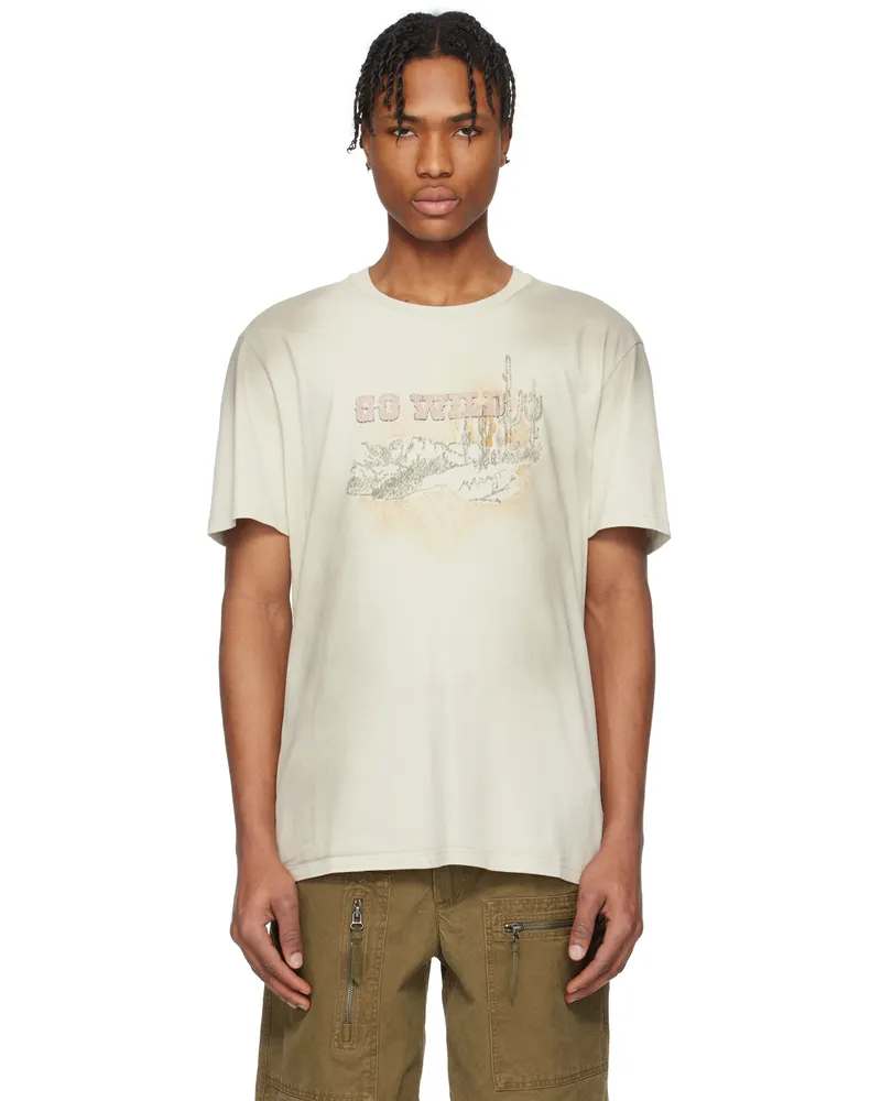 Isabel Marant Beige Honore T-shirt 90be