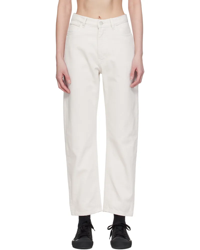 Studio Nicholson Off-White Ruthe Jeans Ice