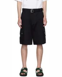 Jacquemus Black 'Le Cargo Bermuda' Shorts Black