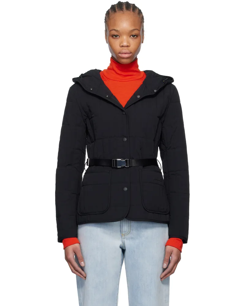 Mackage Black Raja Vertical Quilted Light Down Jacket C0001
