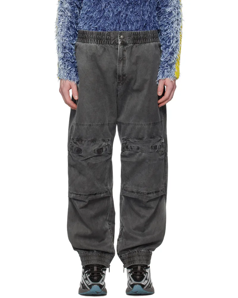 Diesel Gray P-Beeck Cargo Pants 93r