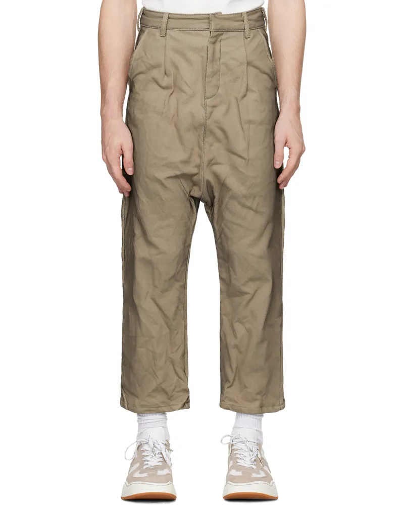 Adererror Beige Product. 69 Trousers Beige