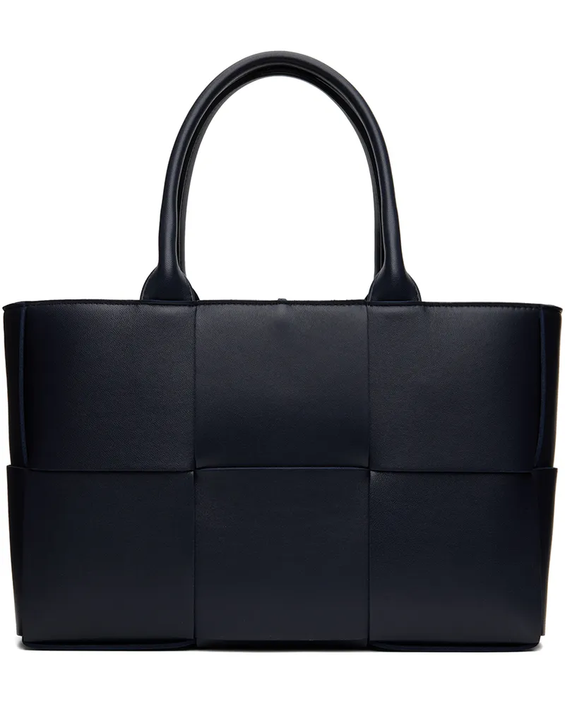Bottega Veneta Navy Small Arco Tote 8837