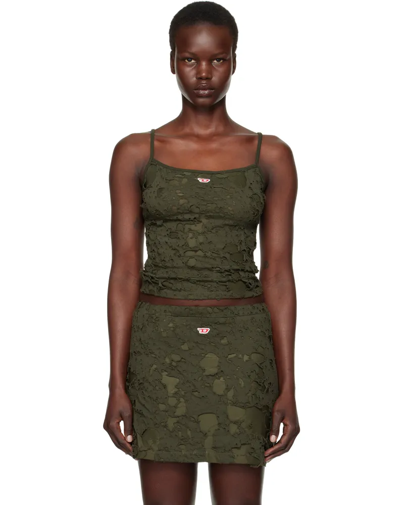 Diesel Khaki T-Jara Tank Top 51f