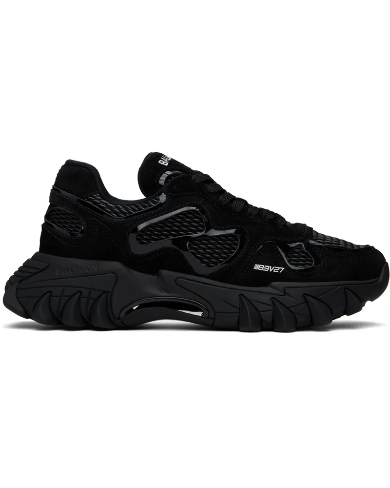 Balmain Black B-East Sneakers 0pa