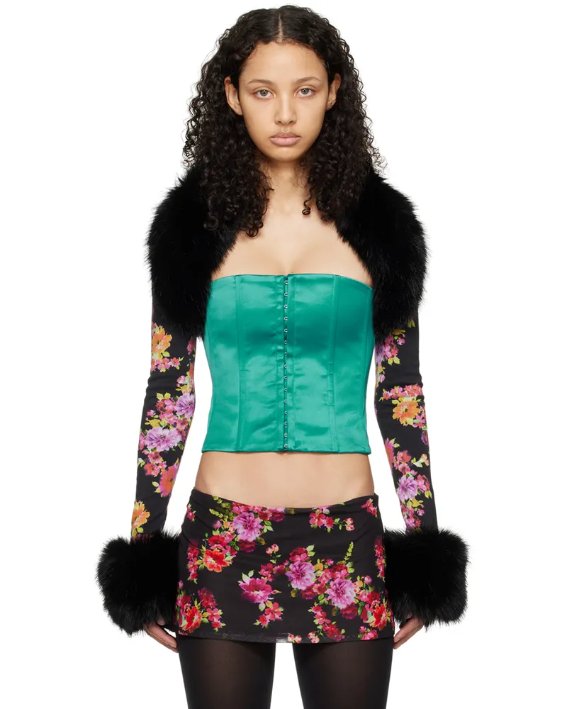 GUIZIO Multicolor Floral Cardigan Luna