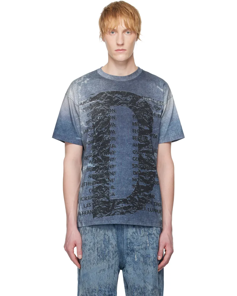 Diesel Blue T-Norm-R2 T-shirt 900a