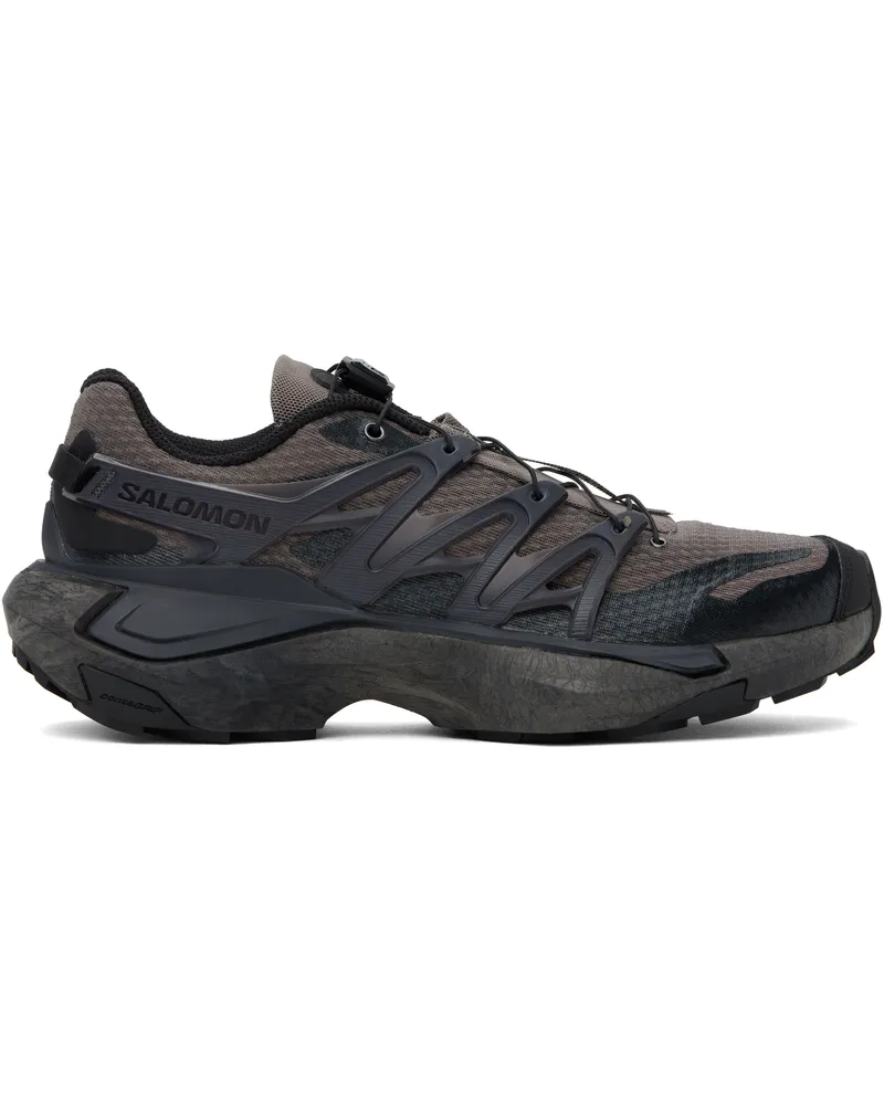 Salomon Taupe XT PU.RE Advanced Sneakers Plum