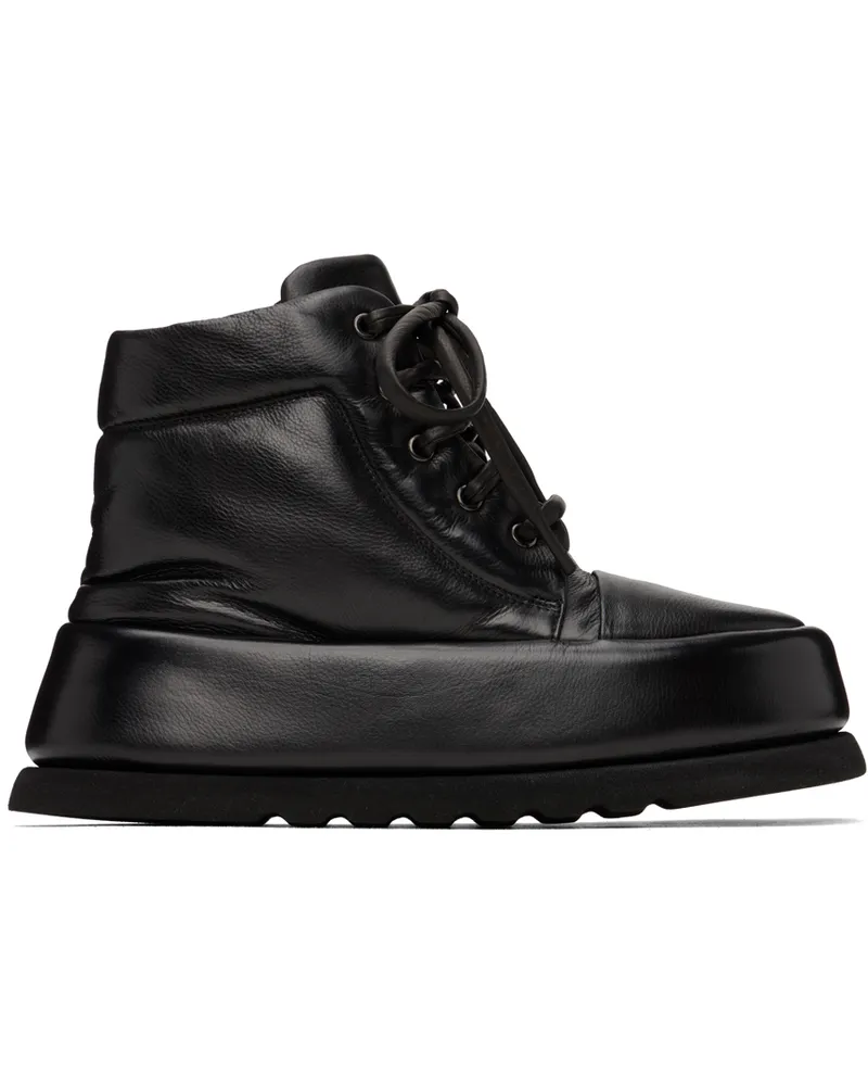 Marsèll Black Leather Boots 666