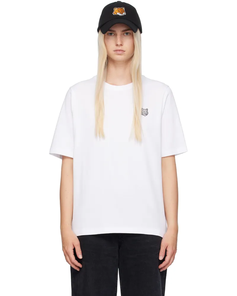 Kitsuné White Bold Fox Head T-Shirt P100