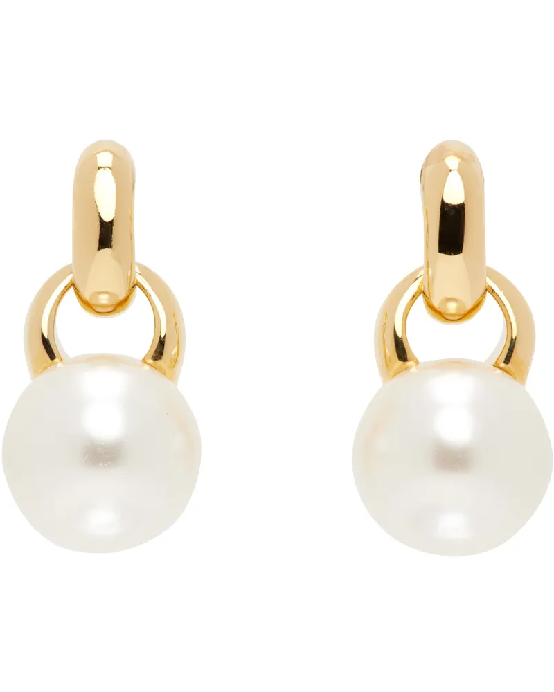 Sophie Buhai Gold Everyday Pearl Earrings 18k