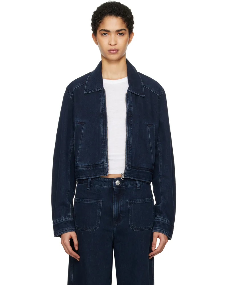 Rag & Bone Blue Anya Denim Jacket Elenna