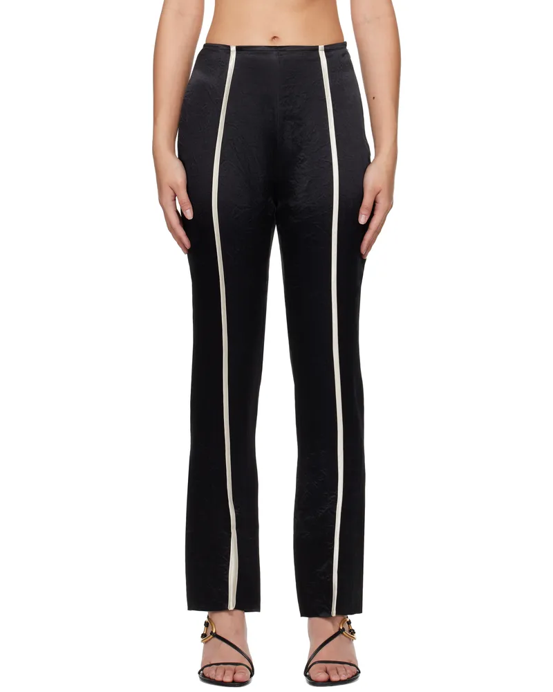 Nanushka Black Ratana Trousers Black