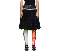 Black Holit Midi Skirt
