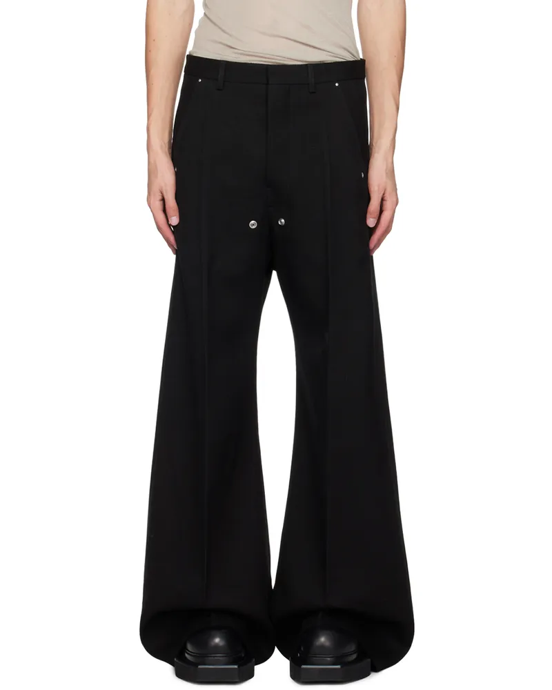 Rick Owens Black Tailored Bela Trousers 09