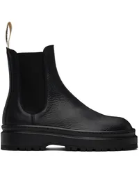 Jacquemus Black La Casa 'Les bottines Pavane' Chelsea Boots Black