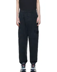 Stone Island Navy Patch Cargo Pants Vnavy