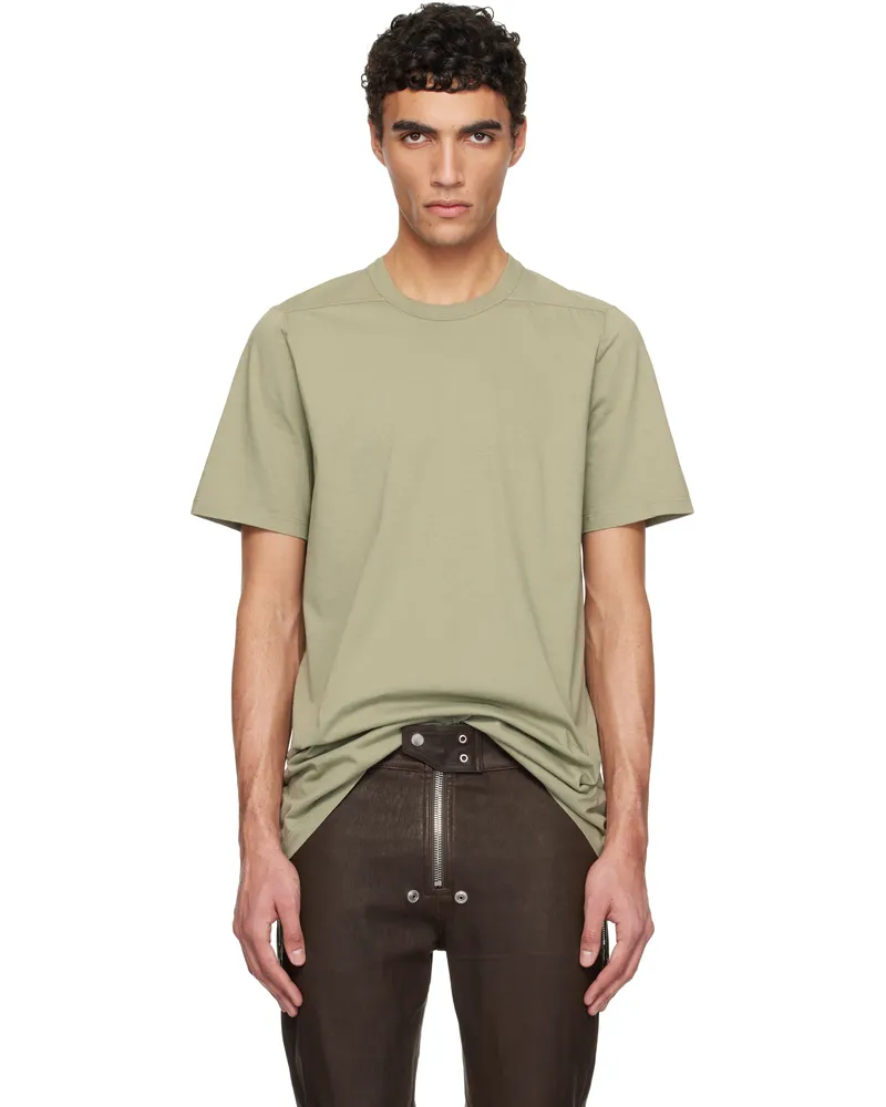 Rick Owens Green Hollywood Level T-shirt 15