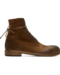 Marsèll Brown Zucca Media Boots Walnut