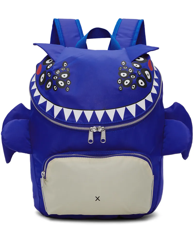Charles Jeffrey Loverboy SSENSE Exclusive Kids Blue Beithir Backpack Blue