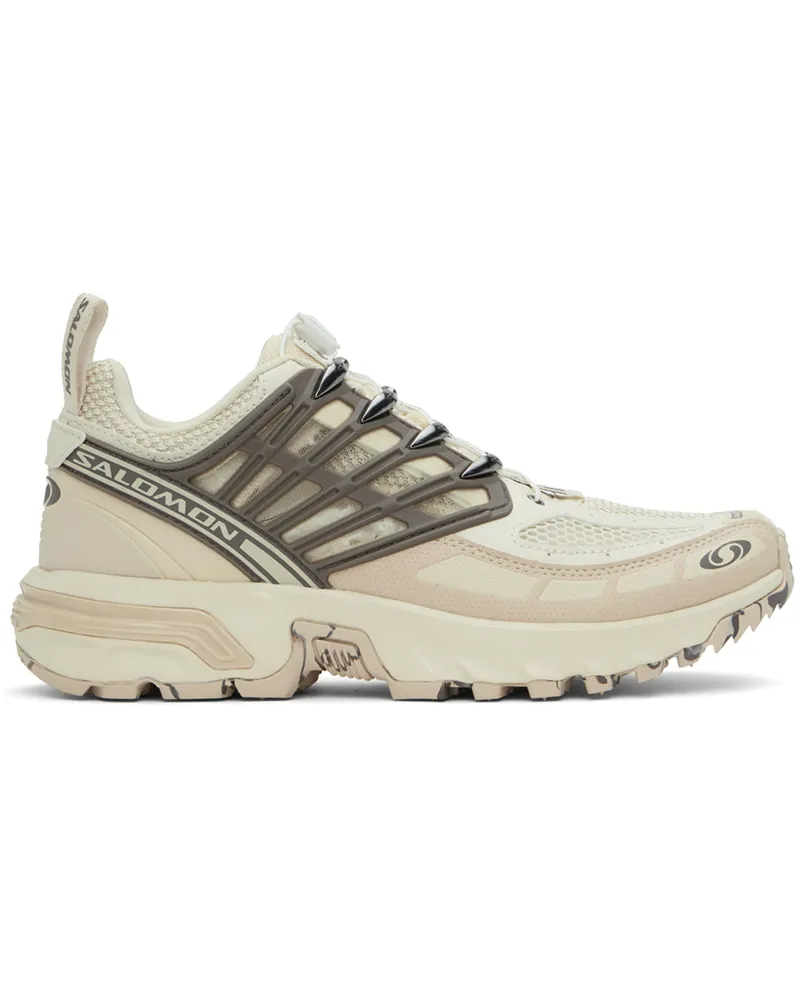 Salomon Beige ACS Pro Sneakers Almond