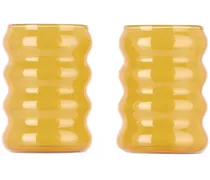 Yellow Small Ripple Cup Set