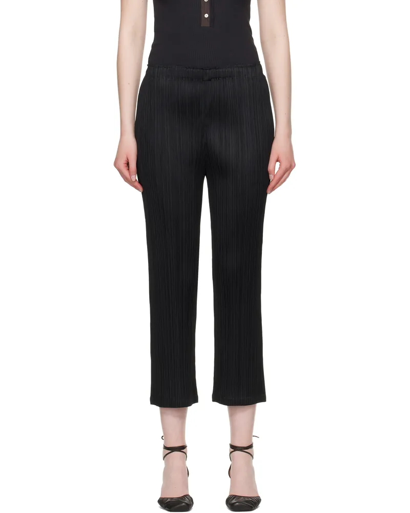 Issey Miyake Black Monthly Colors May Trousers 15